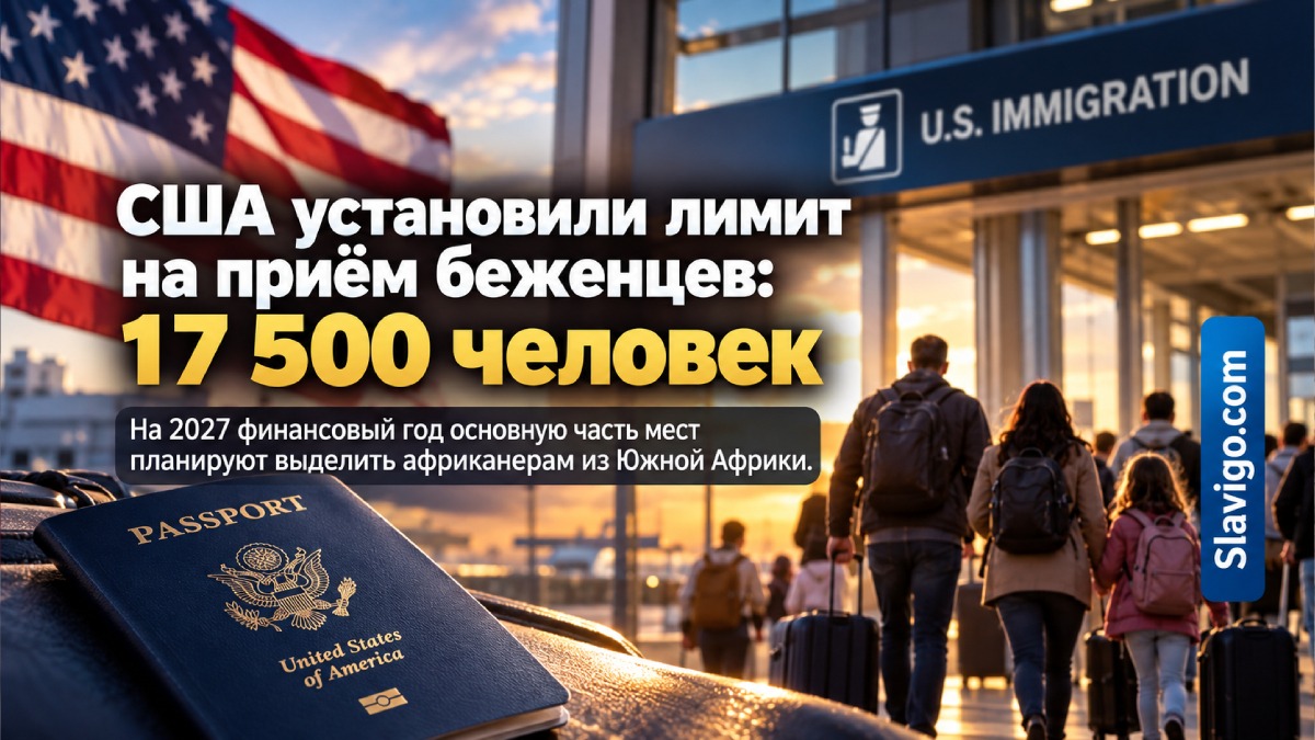 Лимит приема беженцев в США на 2027 финансовый год