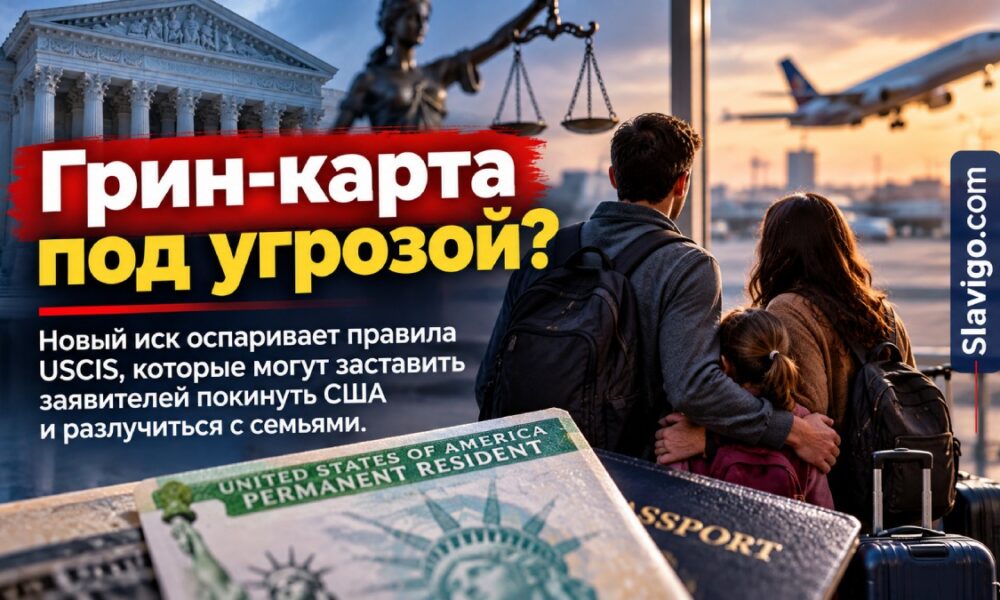 Федеральный иск против новых правил USCIS для adjustment of status