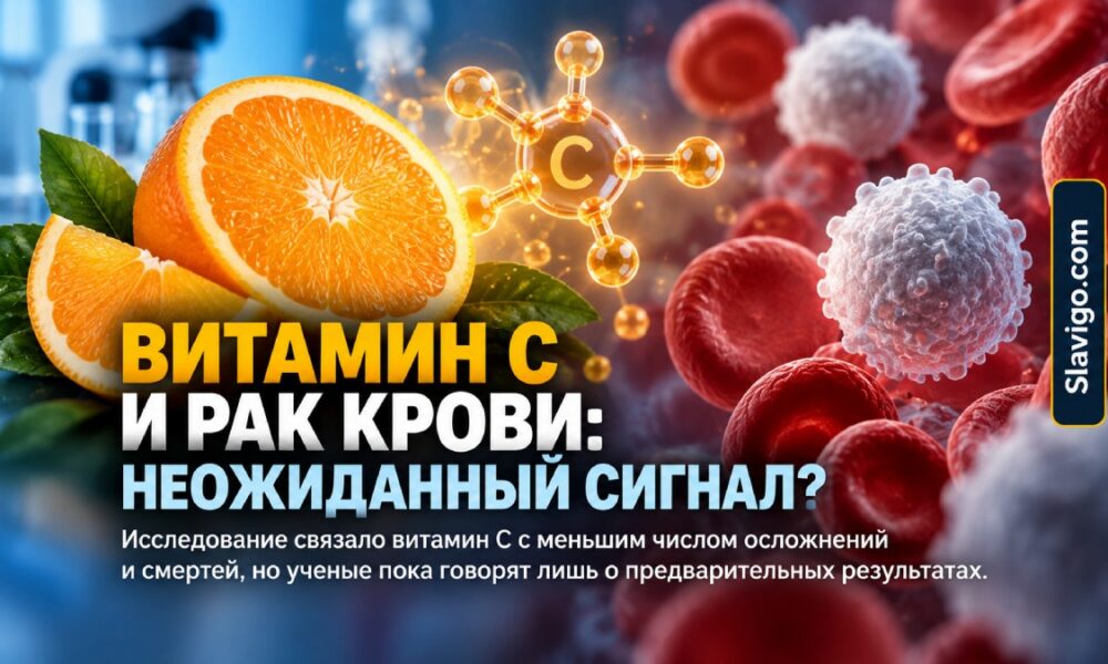 Витамин C не замедлил рост аномальных клеток, но дал неожиданный сигнал выживаемости в фазе II