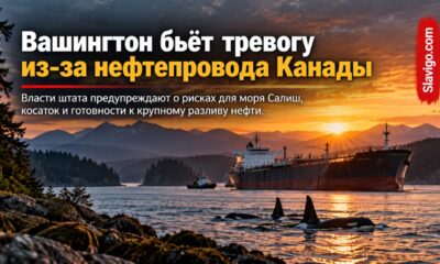Власти Washington предупредили о рисках канадского нефтепровода для Salish Sea