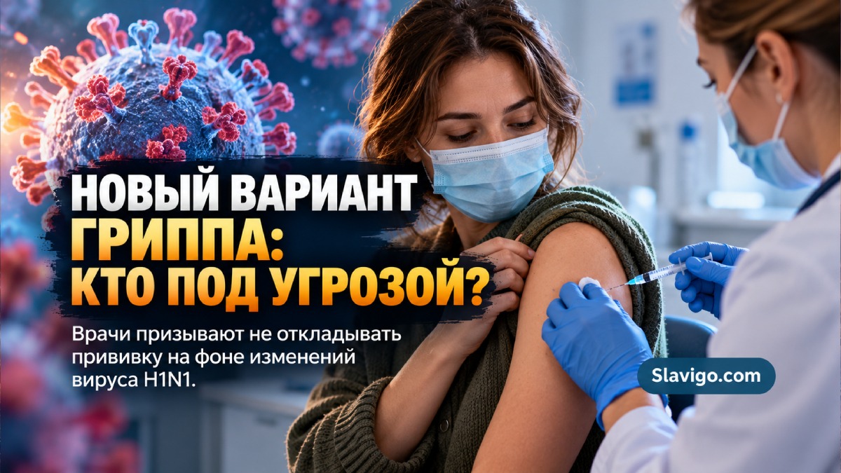 Редакционная иллюстрация: В Вашингтоне сезон гриппа начался раньше обычного: медики призывают привиться