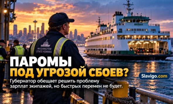 Ferguson пообещал работать с профсоюзом Washington State Ferries над разрывом в оплате engine crews