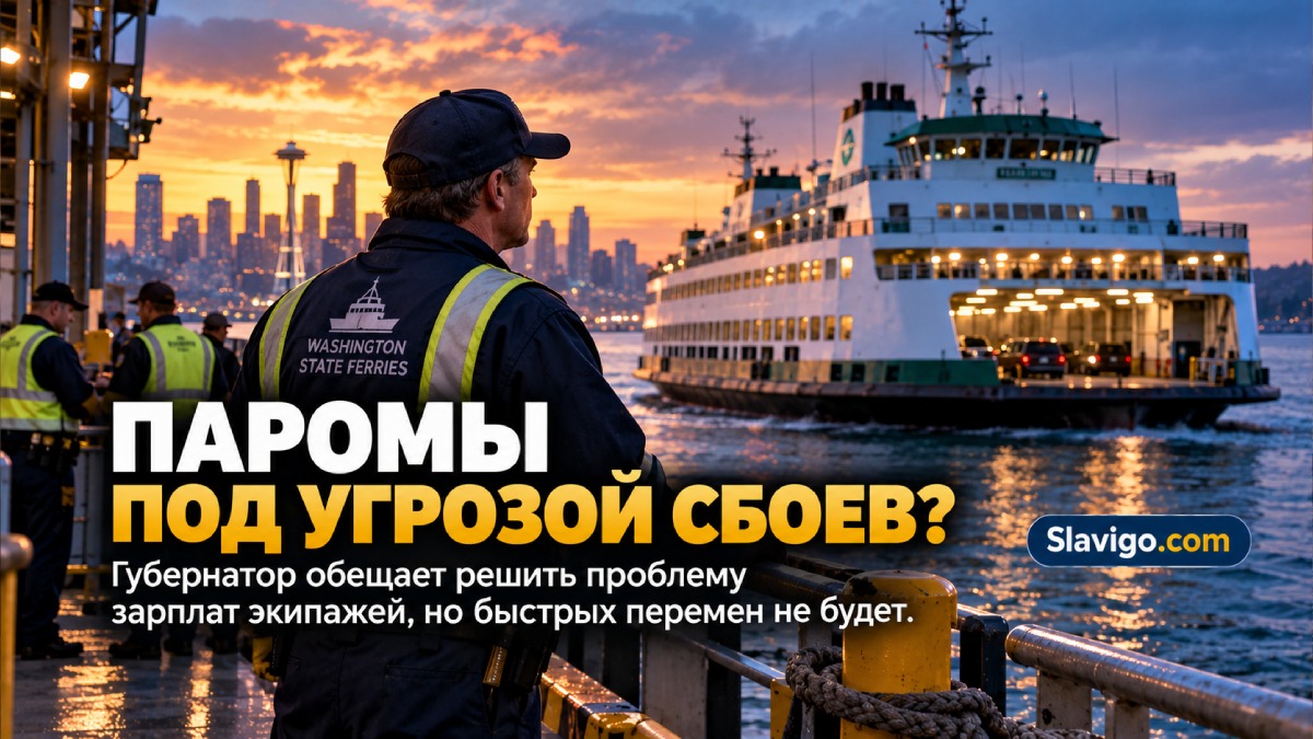 Ferguson пообещал работать с профсоюзом Washington State Ferries над разрывом в оплате engine crews