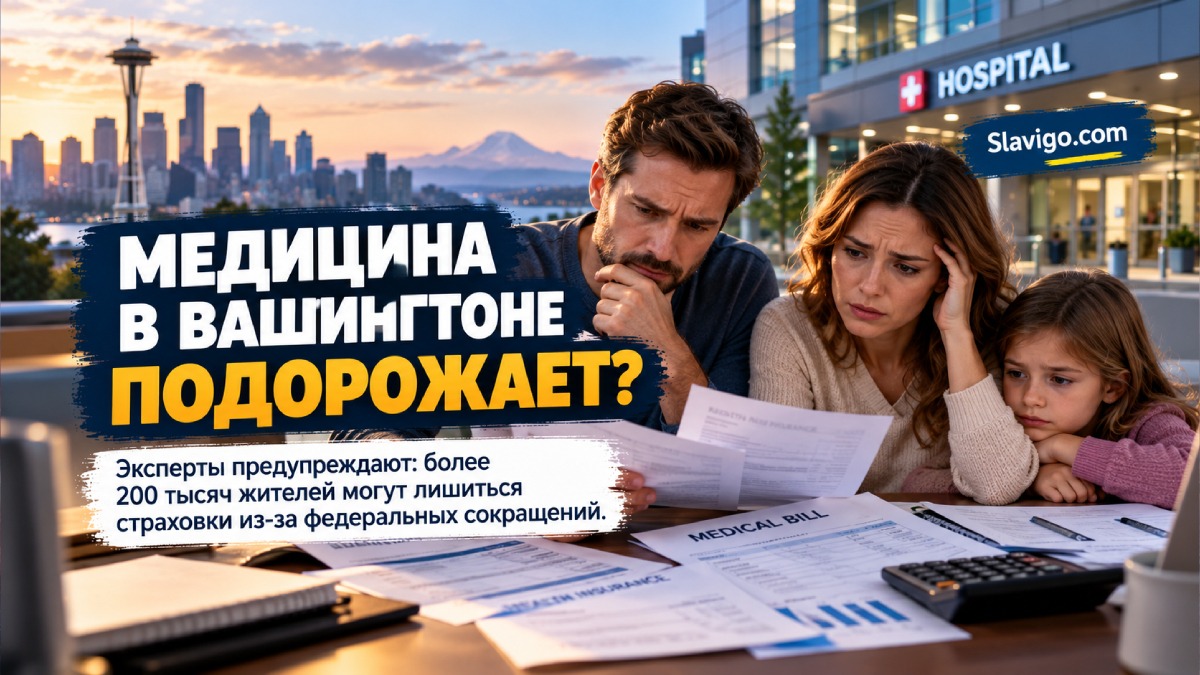 Редакционная иллюстрация: Власти Вашингтона предупреждают о последствиях федерального сокращения медицинских расходов