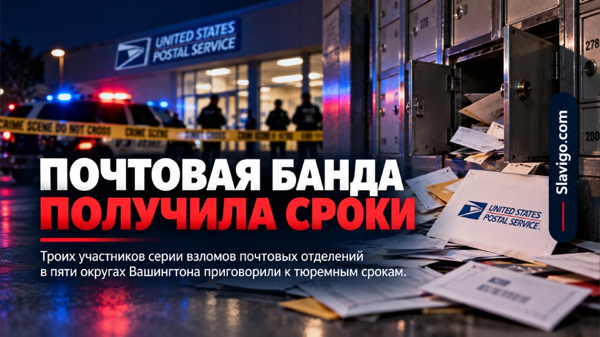 Троих участников серии взломов почтовых отделений в Western Washington приговорили к тюрьме