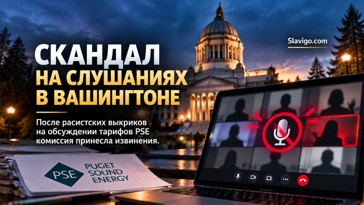 Комиссия Washington извинилась за расистские срывы онлайн-слушаний по тарифам PSE