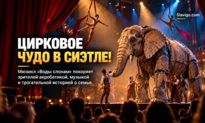 Мюзикл “Water for Elephants” привёз в Seattle цирковую акробатику и историю о найденной семье