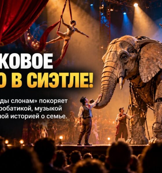 Мюзикл “Water for Elephants” привёз в Seattle цирковую акробатику и историю о найденной семье
