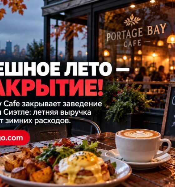 Редакционная иллюстрация: В West Seattle закроется Portage Bay Cafe: летние продажи не спасли заведение